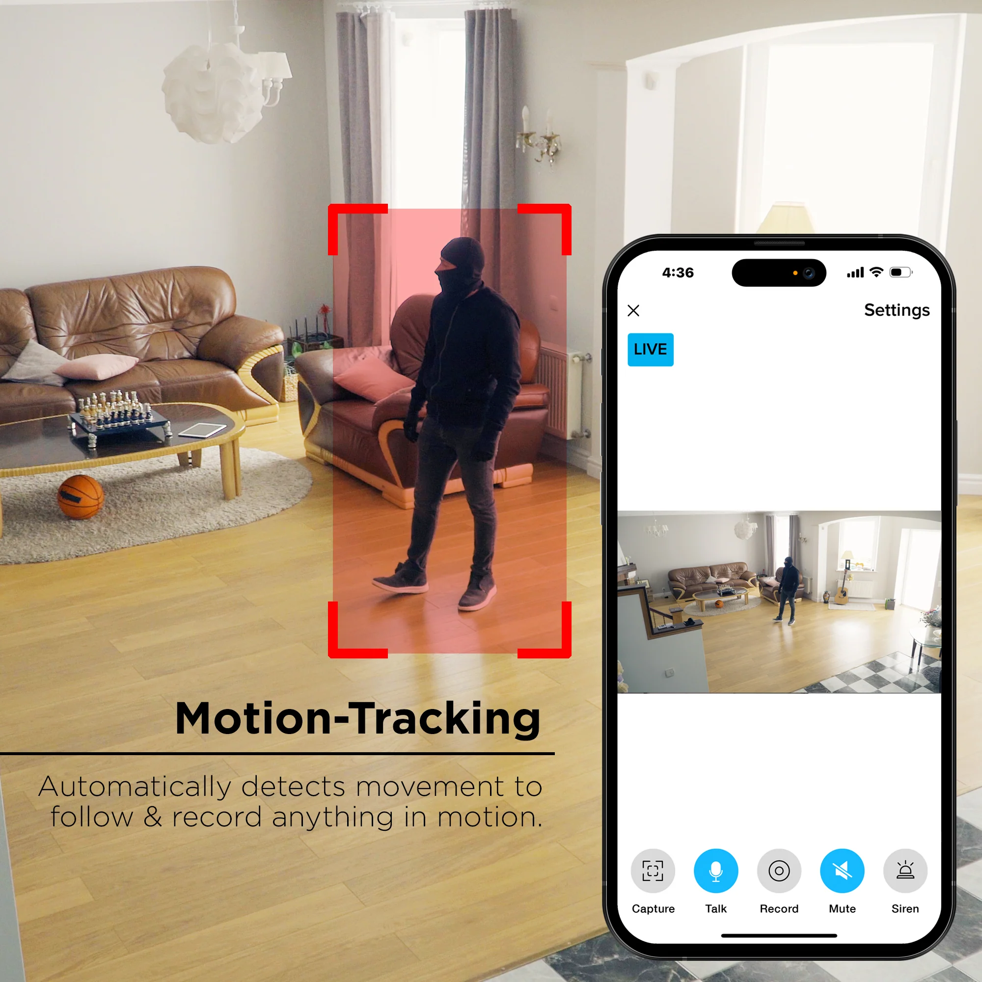 Auto-Tracking Indoor Cam (Plug-in) - Image 7