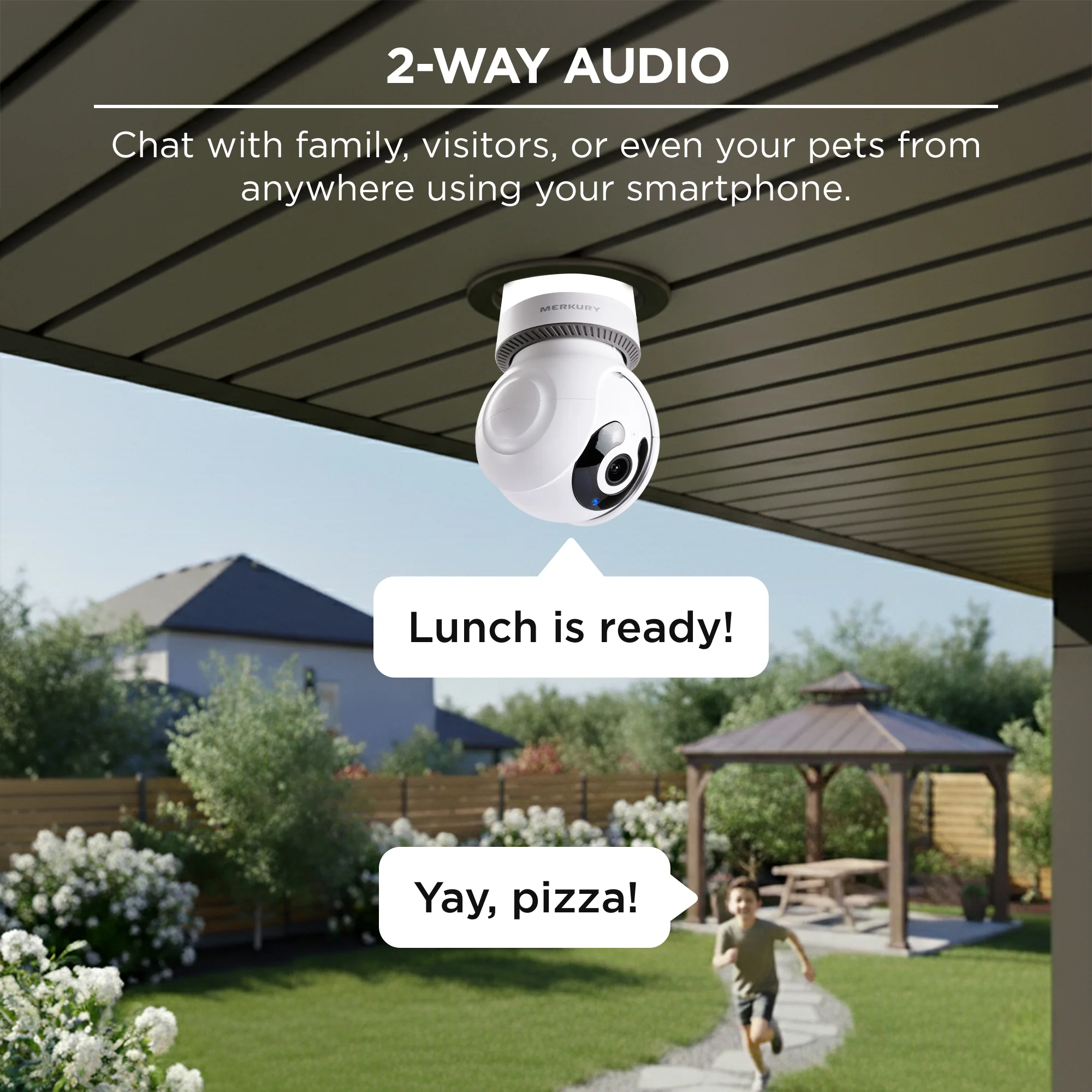 Merkury Smart 2K Light Bulb Security Camera - Image 3