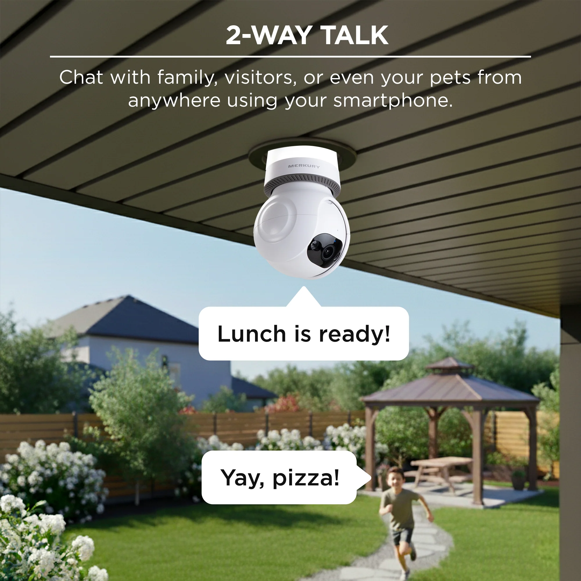 Merkury Smart 2K Light Bulb Security Camera - Image 4
