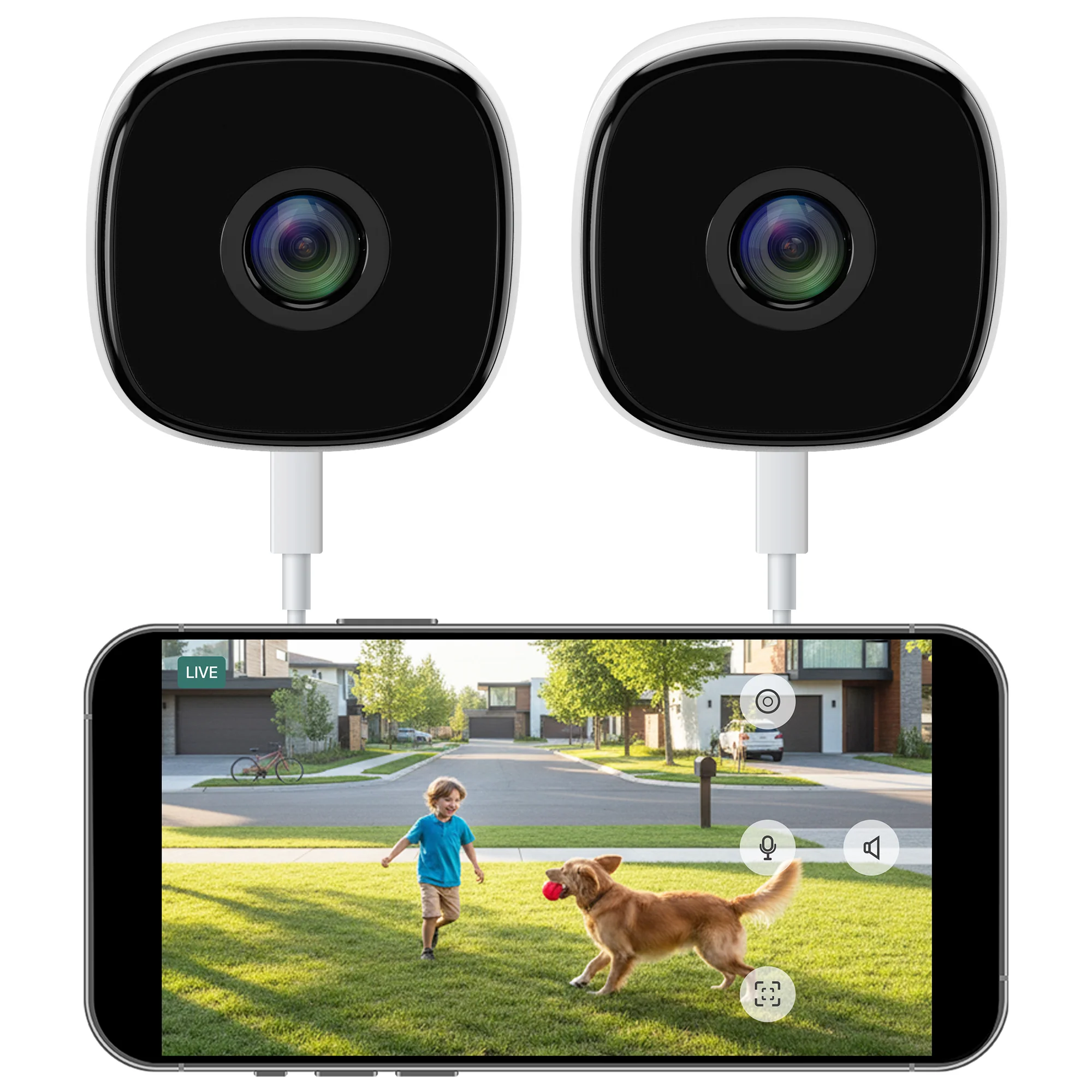 Smart 2K window camera (2-pack) - Image 12