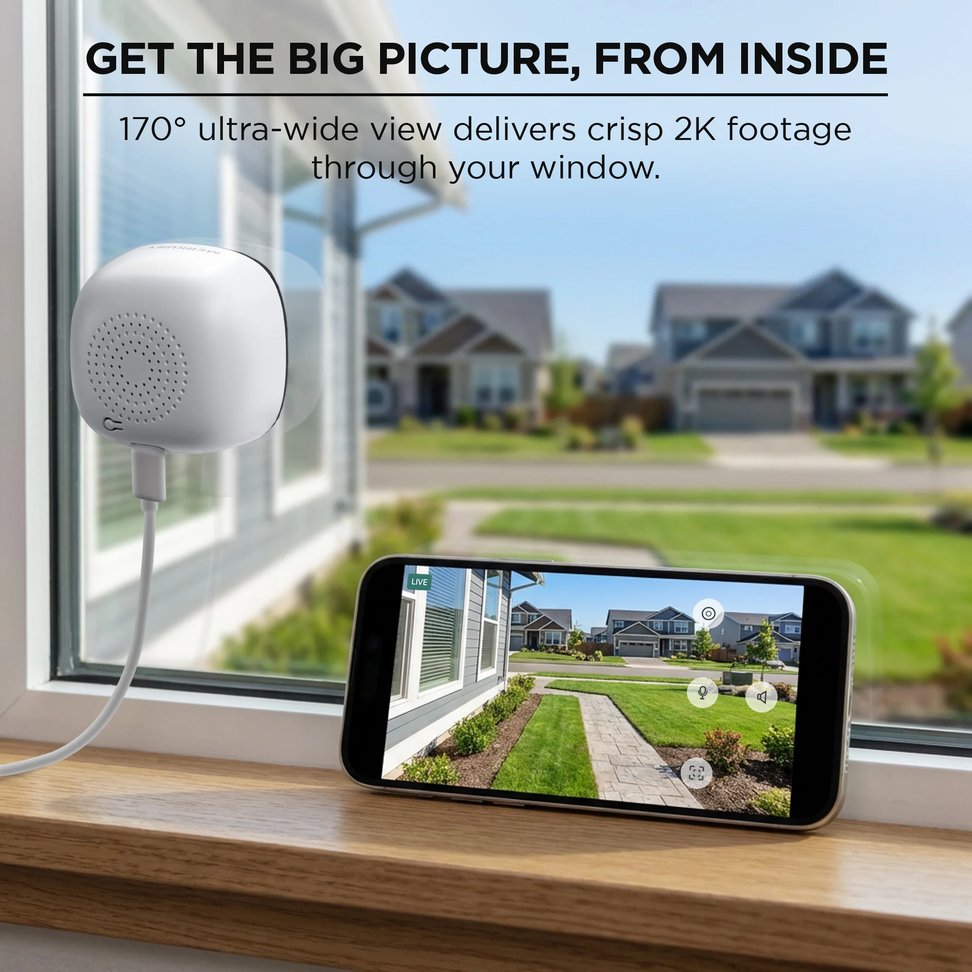 Smart 2K window camera (2-pack) - Image 3