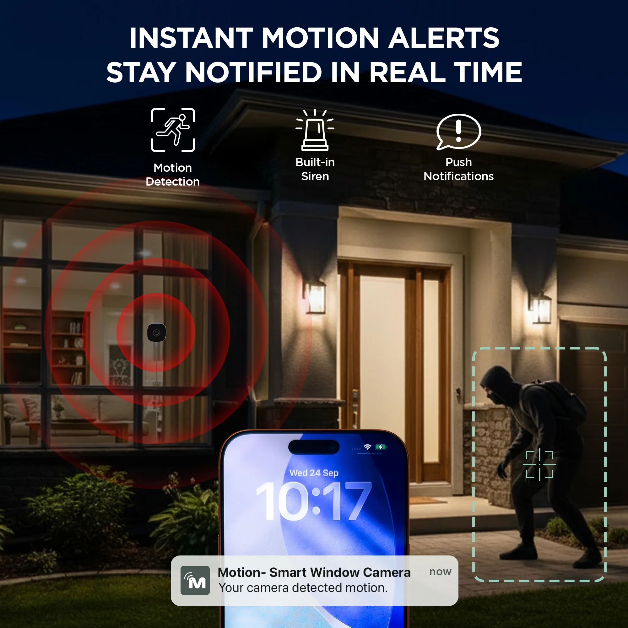 Smart 2K window camera (2-pack) - Image 7