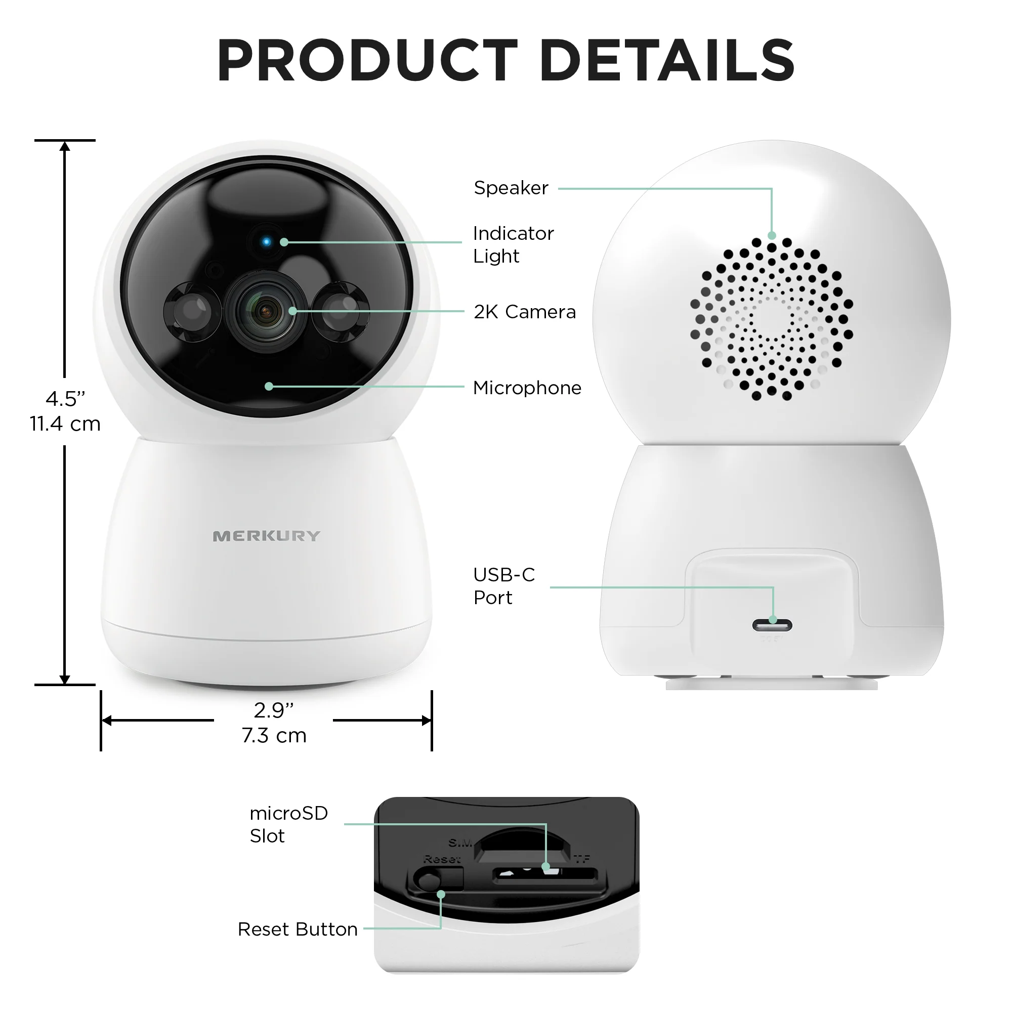2K Auto-Follow Indoor Cameras, 2 Pack - Image 10