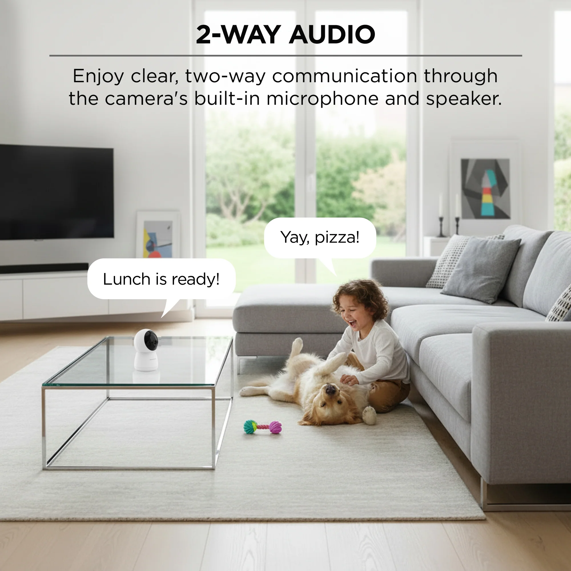 2K Auto-Follow Indoor Cameras, 2 Pack - Image 5