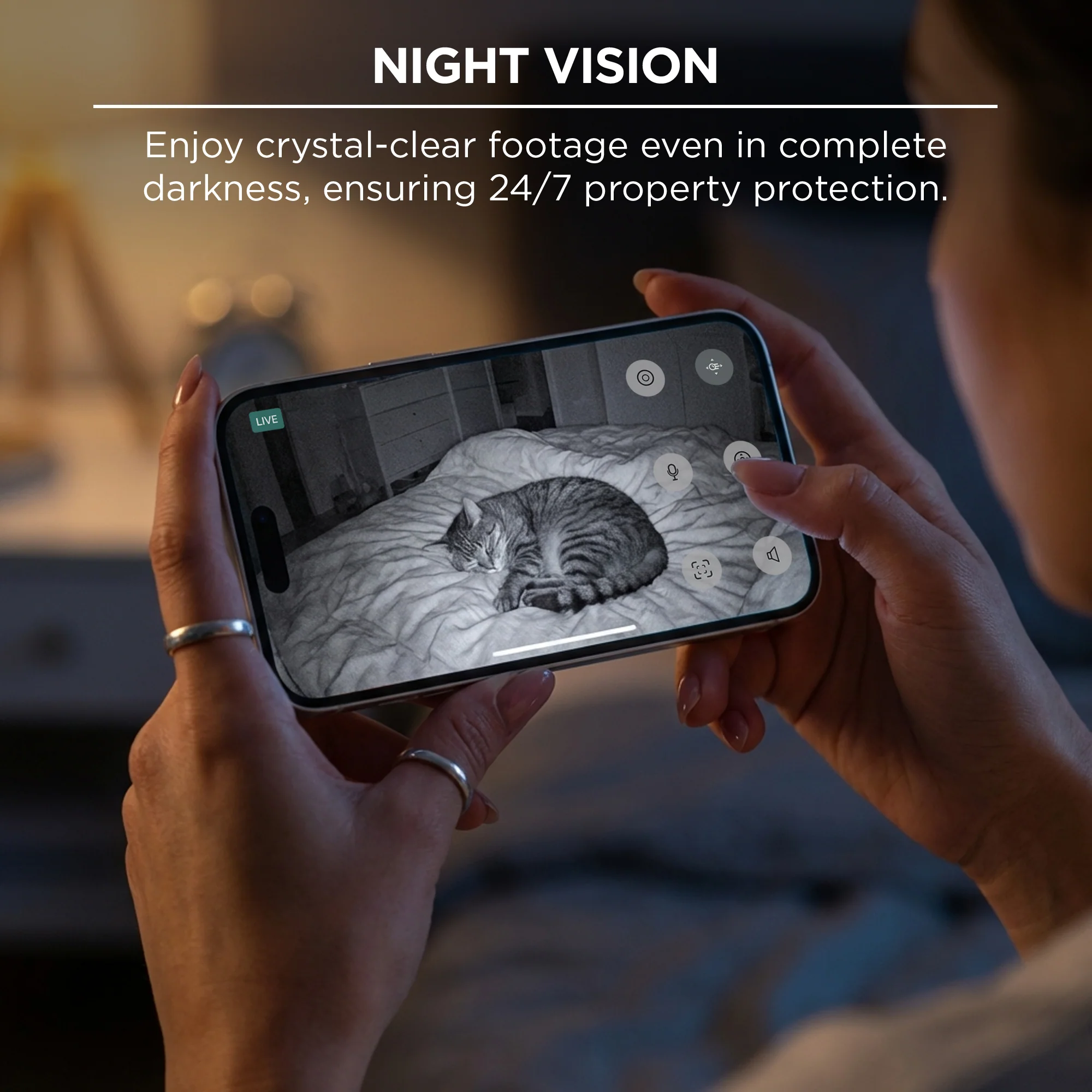 2K Auto-Follow Indoor Cameras, 2 Pack - Image 7