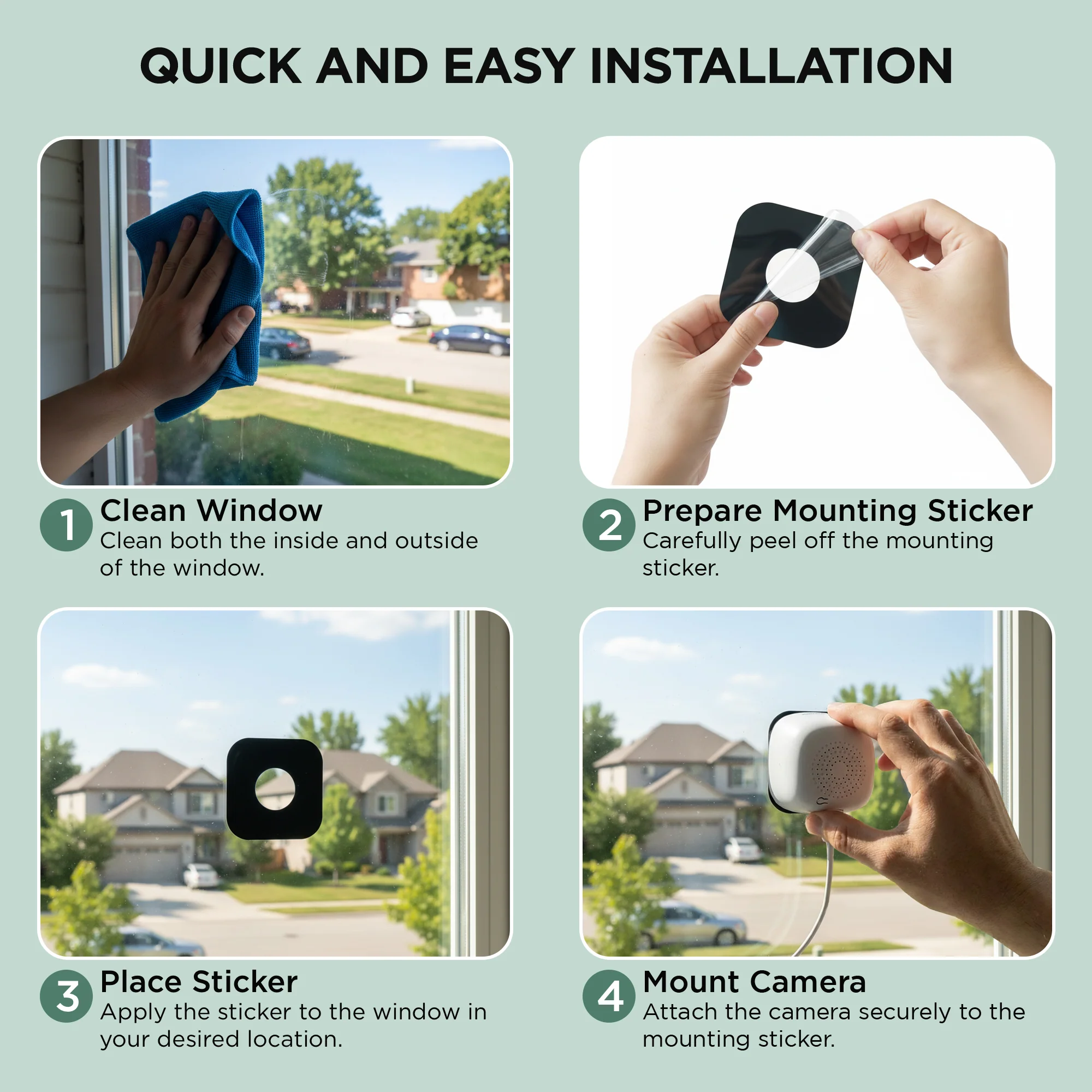 Smart 2K window camera - Image 11