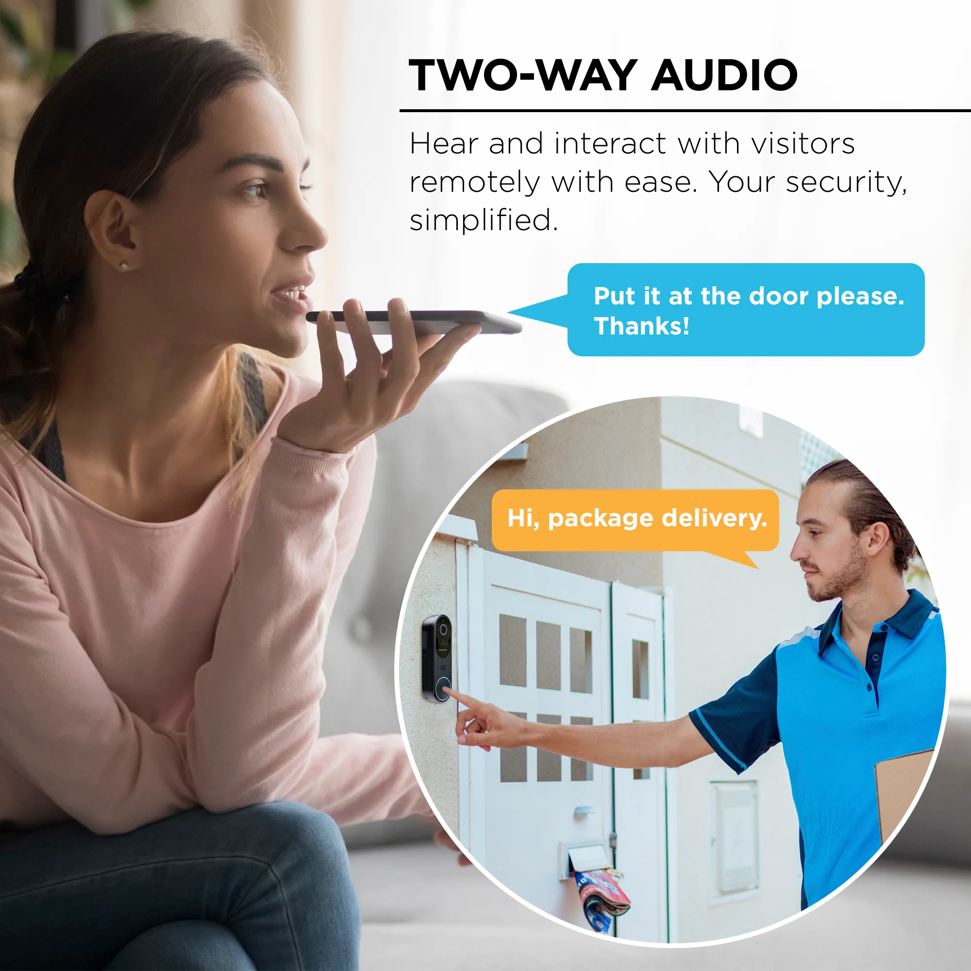 Smart Doorbell Camera, 1080p - Image 6