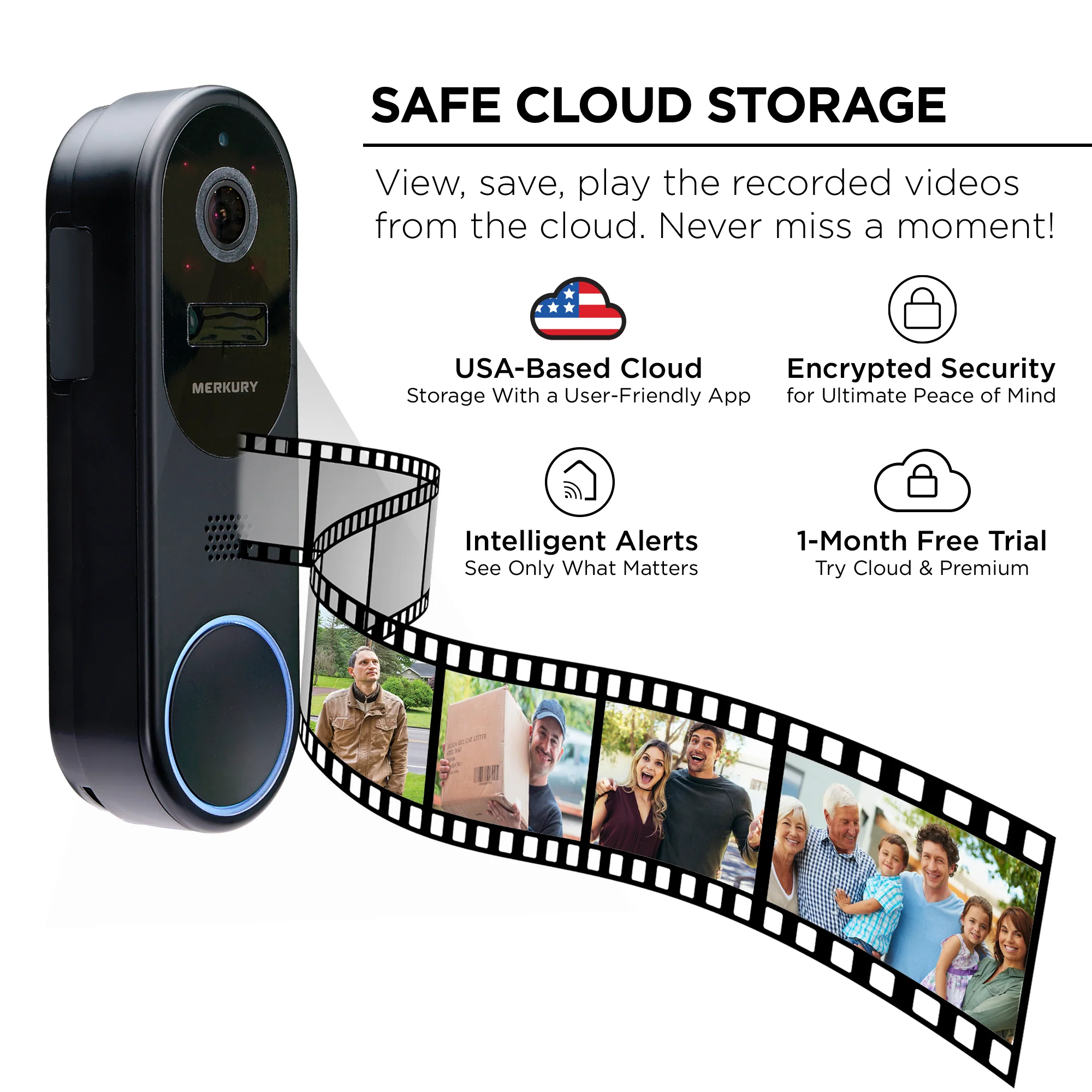 Smart Doorbell Camera, 1080p - Image 9